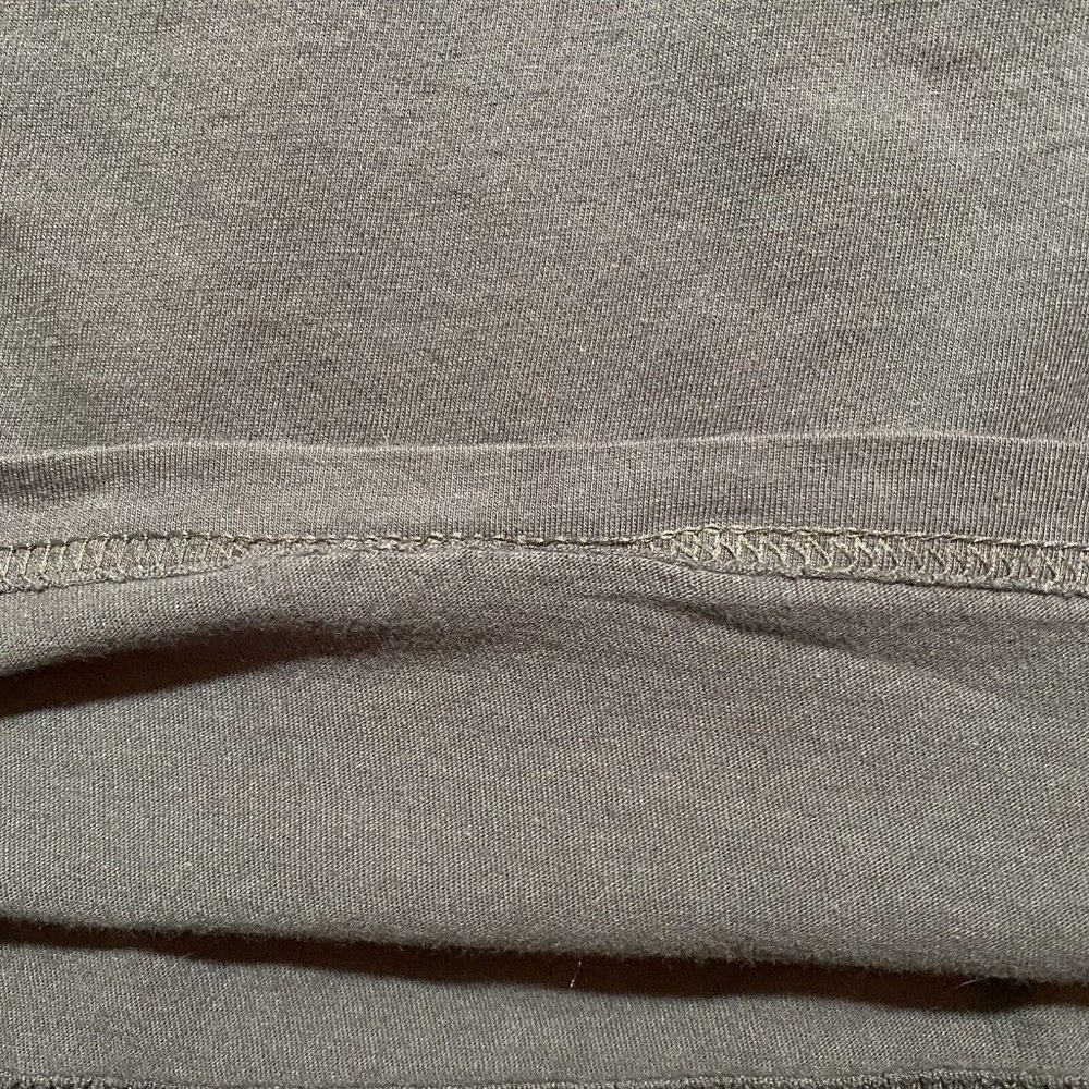 Marmot Men’s T Shirt Size 2XL Mountain Peak Spell Out Organic Cotton Gray Hike - Picture 5 of 7